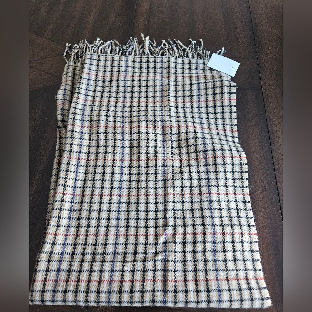 J.Crew plaid scarf, brown - Picture 4 of 5